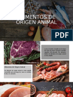 Alimentos de Origen Animal