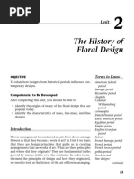 Historia Del Diseño Floral