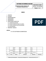 SCE PR 501 1500 - 1 Pruebas Neumáticas