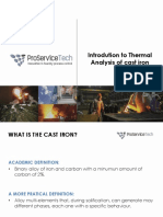 Introduction To Thermal Analysis of Cast Iron PDF