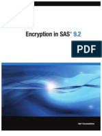 Encryption in SAS 9.2