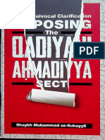 An Unequivocal Clarification Exposing The Qadiyani Ahmadiyya Sect PDF