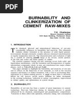 Burnability and Clinkerization of Cement Raw-Mixes