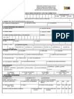 Ficha Clínica Paciente Con Pie Diabético