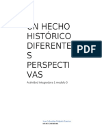 Modulo 3 Actividad Integradora 1. Un Hecho Historico