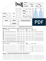 Tunnels and Trolls Deluxe Edition Character Sheet - MW - V4 - Fillable