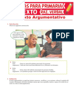 Definición de Texto Argumentativo