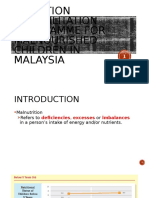 Nutrition Rehabilitation Programme For Malnourished Children in Malaysia (Alan)