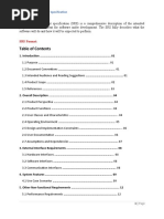 A Software Requirement Specification