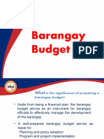 Barangay Budget