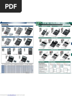 Casio Printing Calculators Users Manual