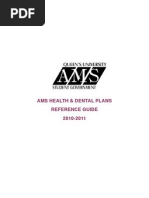 Ams Health & Dental Plans Reference Guide 2010-2011