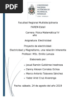 Proyecto Electricidad Final