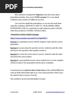 Prepositions-Of-Place Worksheet Azucena Salas PDF