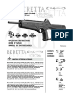 Manual Beretta Cx4 Storm EN 05R09 PDF