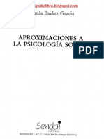 Tomas Ibañez Gracia - Aproximaciones A La Psicologia Social