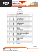 Grade - 8 - Maths - Worksheet - Term 3 PDF