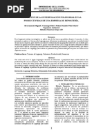 Aplicación de La Interpolación Polinomial en La Productividad de Una Empresa de Repostería.