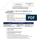 PLAN DE RESCATE PLATAFORMA ELEVADORA CARTAGENA ARGOS Actualizado