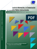 Tecnologías de La Información y La Comunicación en Educación: Medios Instruccionales.