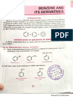 Benzene and Derivatives (PV) Notes