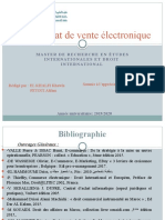 Contrat de Vente Électronique