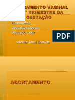 16.sangramento Vaginal No 1º Trimestre Da Gestacao