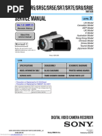 Sony HDR-SR5/SR5C/SR5E/SR7//SR8 Service Manual