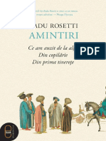 Radu-Rosetti Amintiri PDF