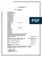 Assignment # 1: Program 1: (Family-Hierarchy Problem)