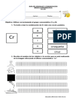 Guía Difono Consonántico CR - GR