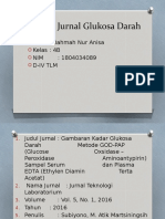 Resume Jurnal Glukosa Darah