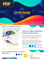 Mesa Radiónica Cuántica OM Cristal