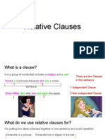 Relative Clauses