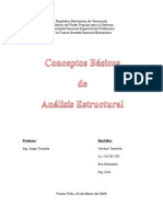 Trabajo Conceptos Básicos de Análisis Estructural