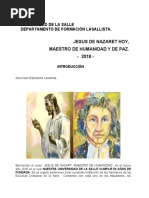 Jesus de Nazaret, Primer Documento y Lectura de Mesters