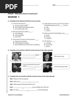 UNIT 02 TV Activity Worksheets PDF