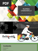 Mumbai Dabbawala