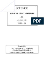 MLL Study Materials Science Class X 2019 20 PDF