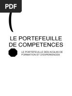 Document Portefeuille de Competences