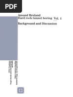 Hard Rock Tunnel Boring Vol. 1 - Backgro PDF