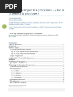 Article - Management Par Les Processus Thierry BONTEMS