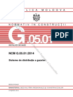 Distributia A Gazului NCM G.05.01 2006 PDF