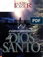 A W Tozer - El Conocimiento Del Dios Santo-Desbloqueado