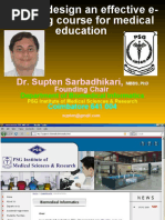 Dr. Supten Sarbadhikari,: Founding Chair