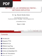 2 3 Diferencias Finitas Metodos Explicitos