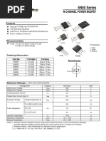 Mosfet 5N50T Datasheet