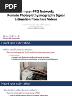 Siamese-rPPG Network: Remote Photoplethysmography Signal Estimation From Face Videos