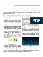Turbidity Lab Report