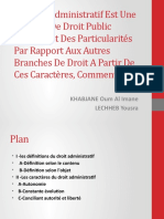 Le Droit Administratif